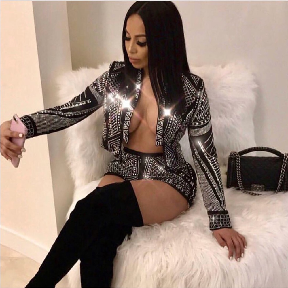2 piece short set
